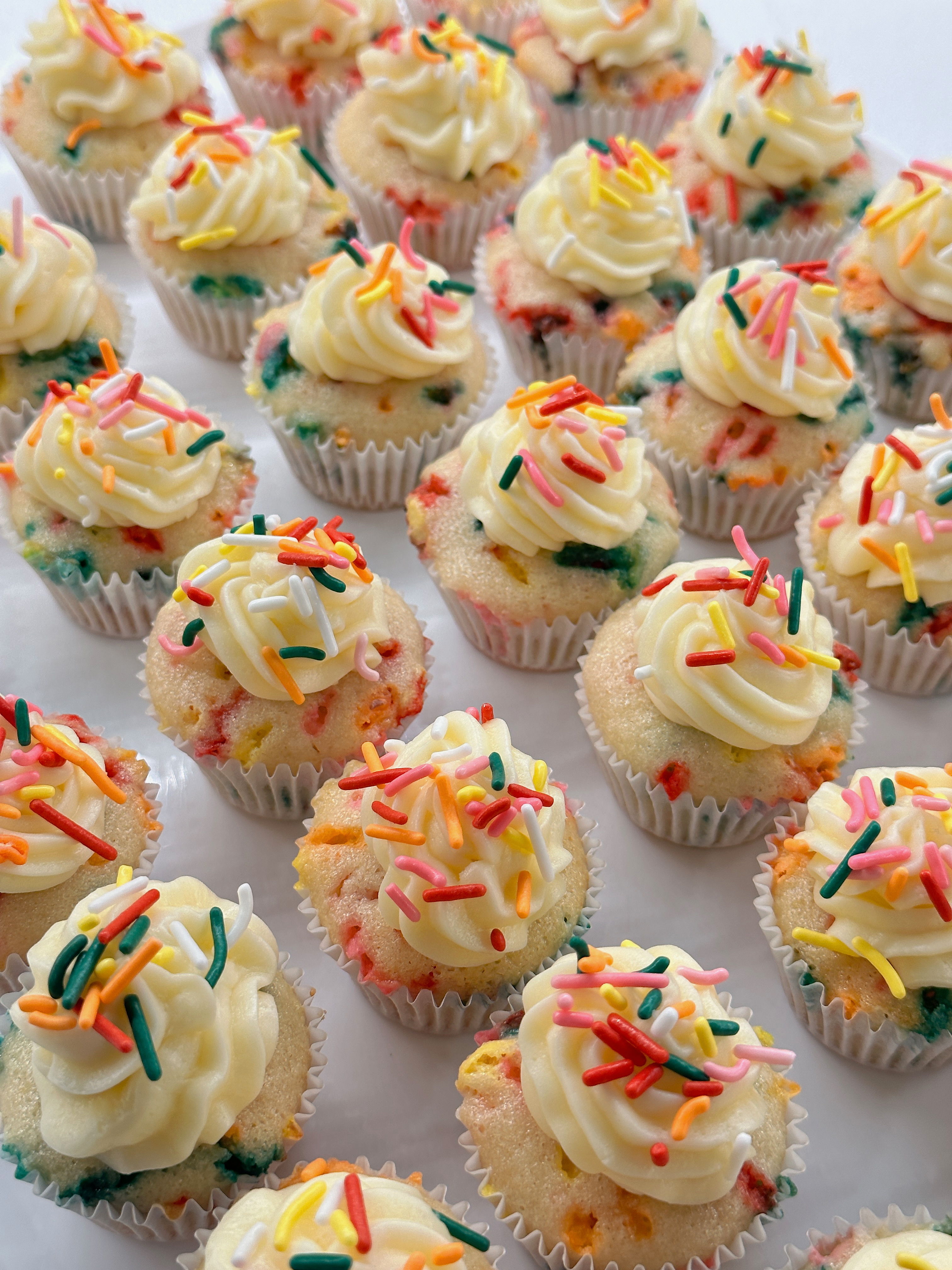 Confetti Cupcakes
