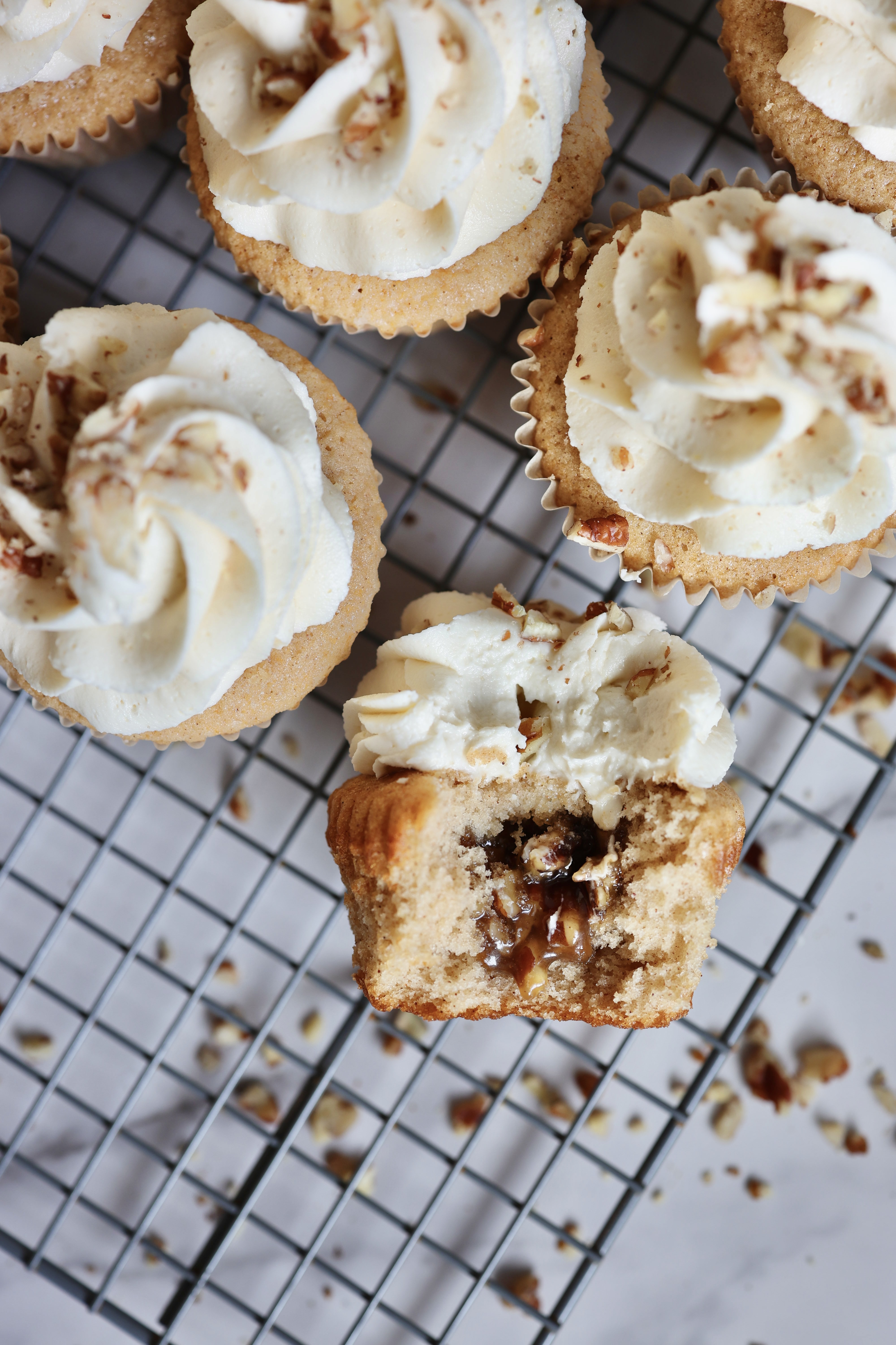 Pecan Pie Cupcakes