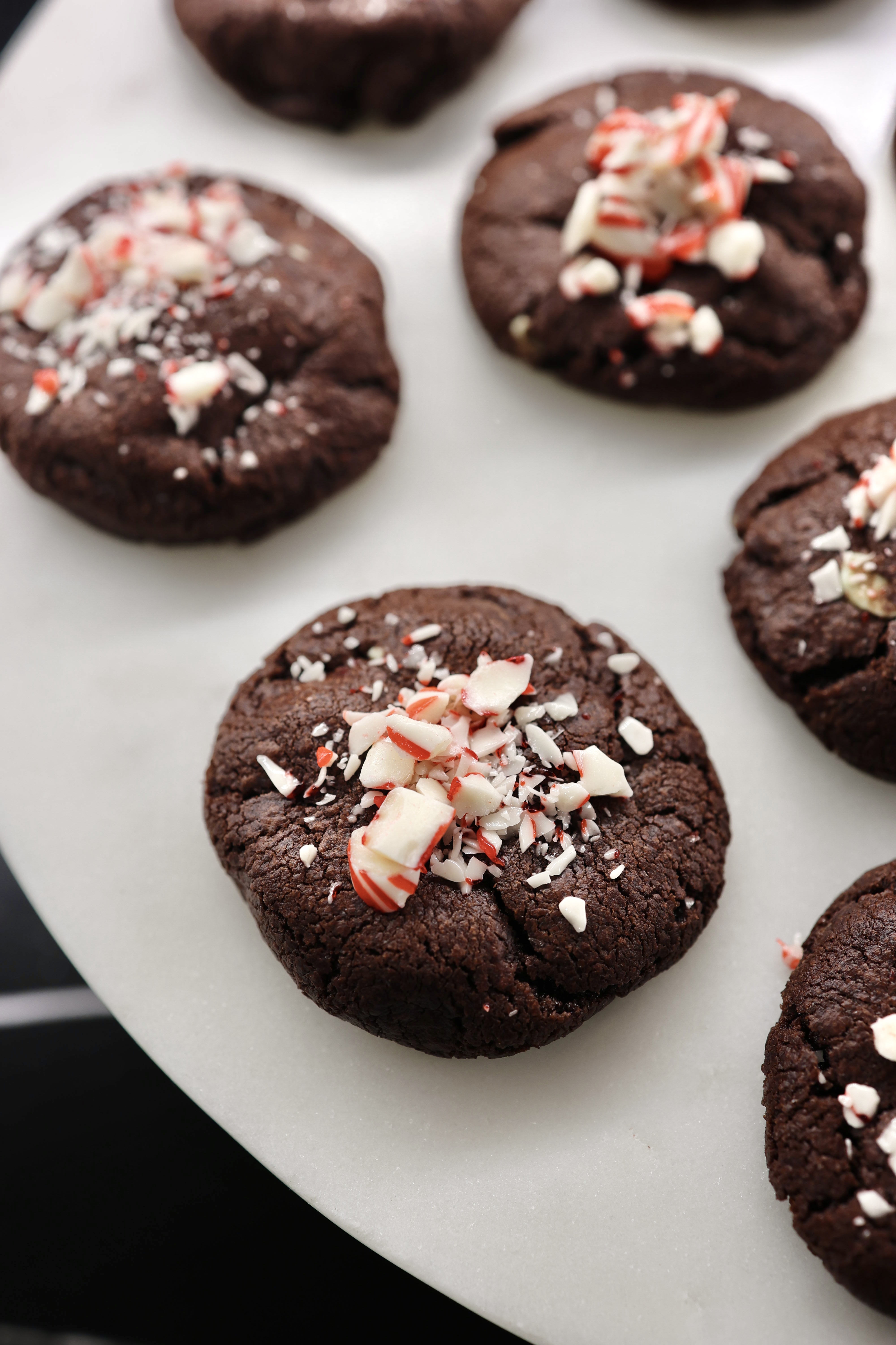 Double Chocolate Peppermint Cookies
